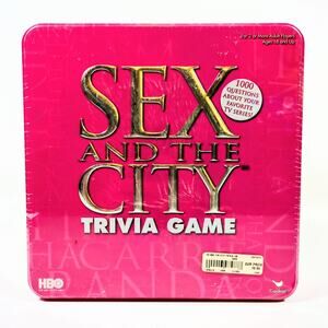 Sex and the City Trivia Game HBO Cardinal Board Game Adult Party Game Ages 18+